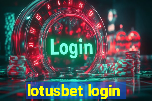 lotusbet login